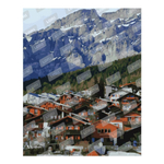 Картина по номерам 40*50см "Горный курорт" (Lori)
