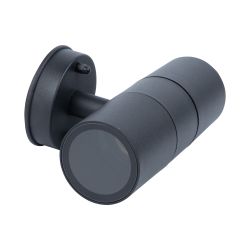 UUL-S22D-2x35W-GU10 IP65 BLACK Светильник уличный. под две лампы GU10. Архитектурный накладной. Корпус черный. TM Uniel