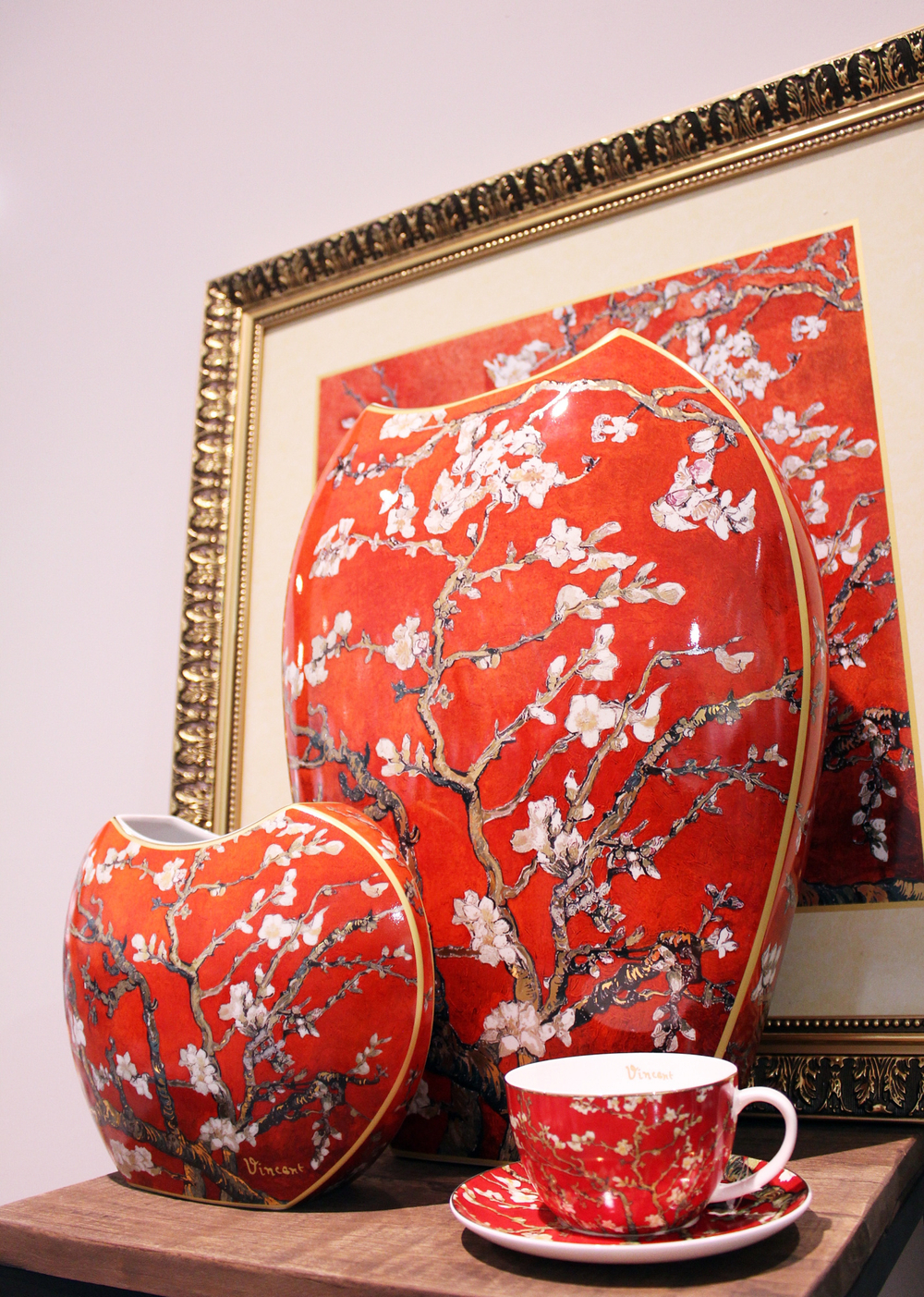 Goebel - Чашка и блюдце Almond Tree 250мл для чая / артикул   67-061-90-1  / GTIN 4005169359873
