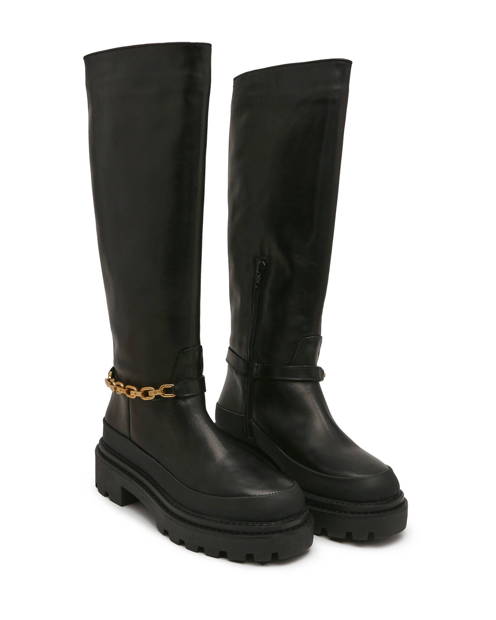 Кожаные офицерские сапоги cardamomo Pinko - черный(1H213Q A076)