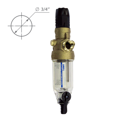 Магистральный фильтр BWT Protector Mini для холодной воды с редуктором 3/4"