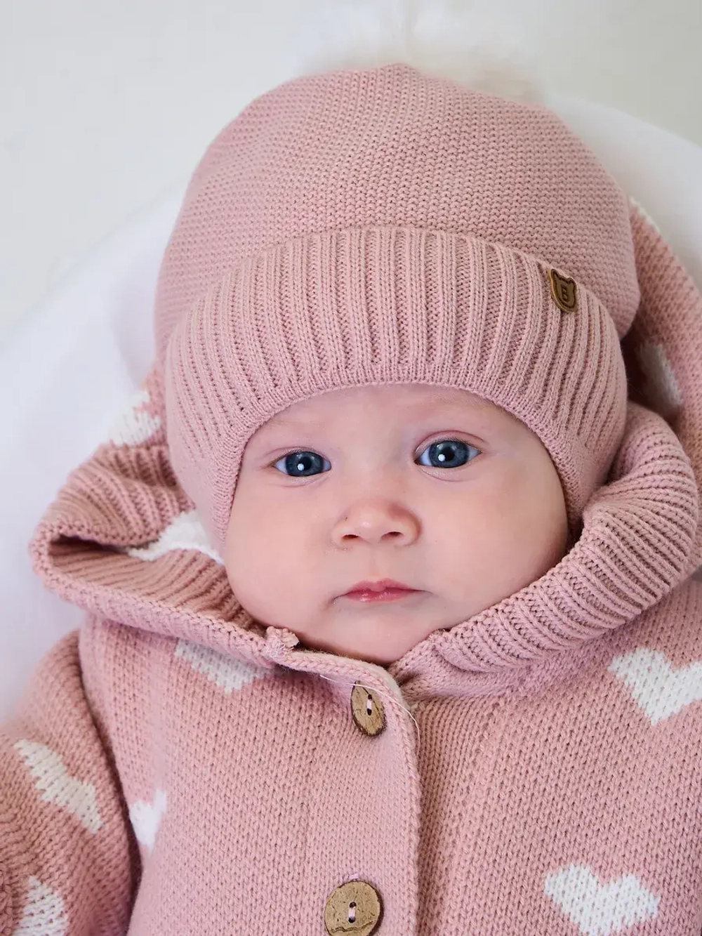 Конверт на выписку для новорожденных на меху