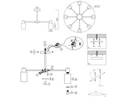 Ambrella Подвесной светильник Modern Glory TR9575