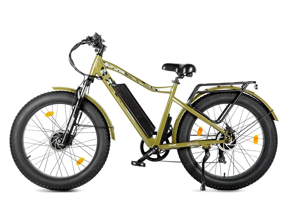 Электрофэтбайк VOLTECO BigCat Dual Next (хаки)