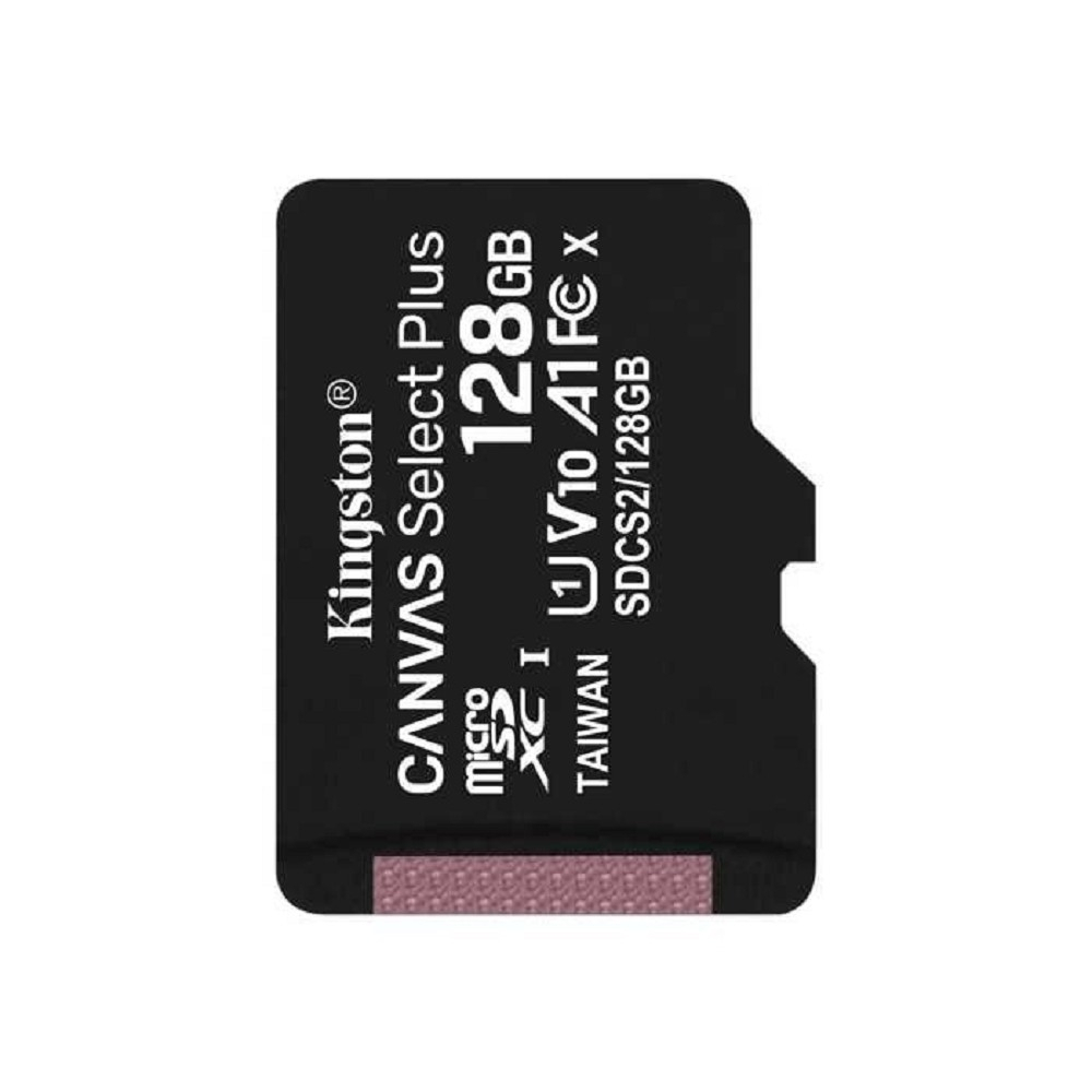 Карта памяти Micro SecureDigital 128Gb Kingston SDCS2/128GBSP (MicroSDXC Class 10 UHS-I)