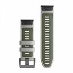 Quickfit 26 watch band  for gray/moss silicone