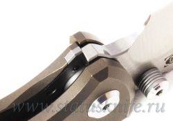 Нож Street Tanto Full Ti Bronze Ramon Chavesфотография - 7