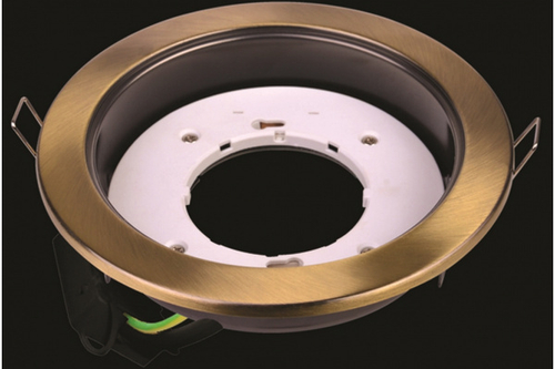 Flesi GX53 H4 свет-к встр. без рефл  Чернен бронза