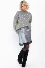 Юбка Игривое настроение (серебро) Ю14799-7М LT Collection