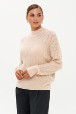 23366 Свитер женский (персиковый)