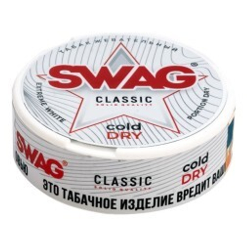 Жевательный табак "Swag" Колд Драй (М)