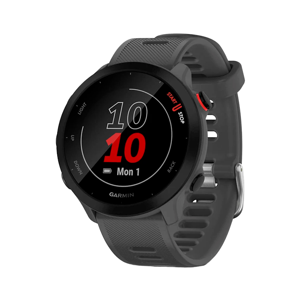 Умные часы Garmin Forerunner 55, 42mm, Monterra Gray (010-02562-13)