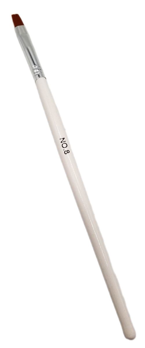 Кисть прямая для геля №8