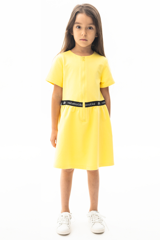 Платье с коротким рукавом