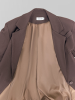 Пиджак ASKins 344 приталенный однотонный с карманами по бокам