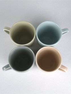 Кружки парные набор Башкирский фарфор, 270 мл, 2 шт, фарфор, цвет, для кофе и чая