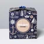 Коробка складная «Лучшему мужчине», 18 × 18 × 18 см