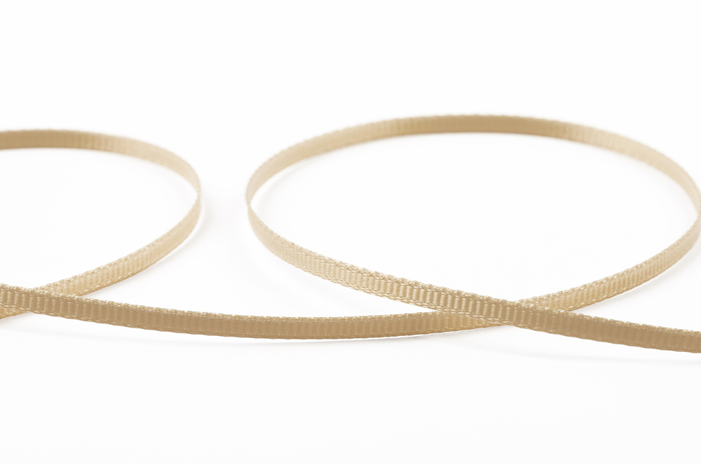 "Gamma" репсовая лента GR-03 3 мм №003 св. бежевый