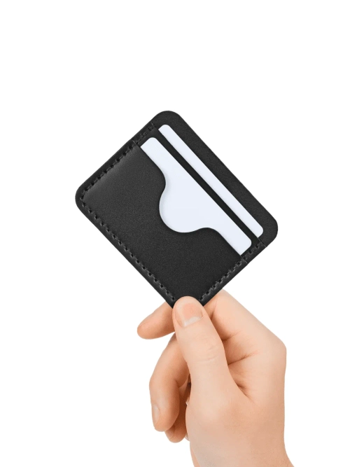 Картхолдер "2 кармана" Черный