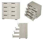 Комод Стандарт 5 дуб крафт белый