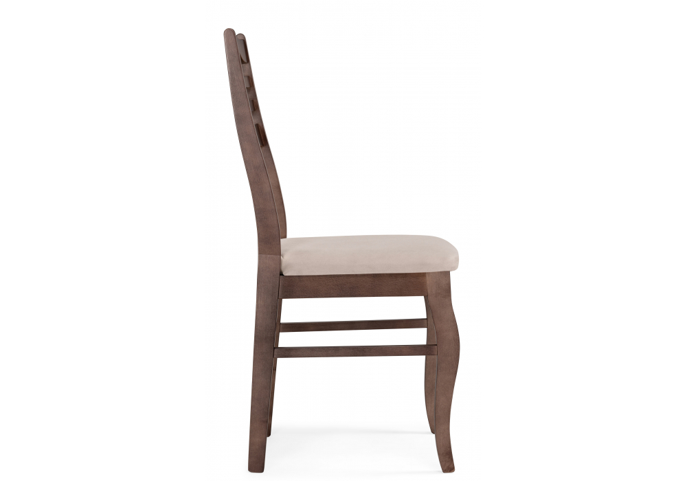 Стул деревянный Woodville Амадиу бежевый, орех