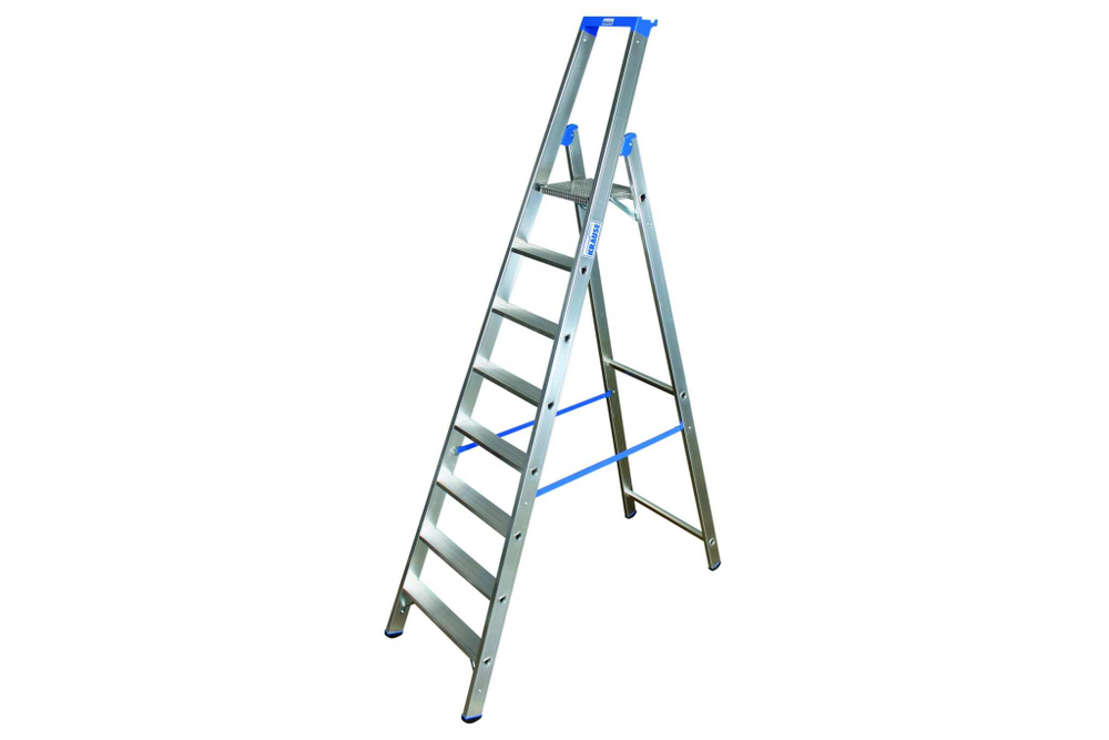 STABILO Свободностоящая стремянка,8 ступенек (124555)