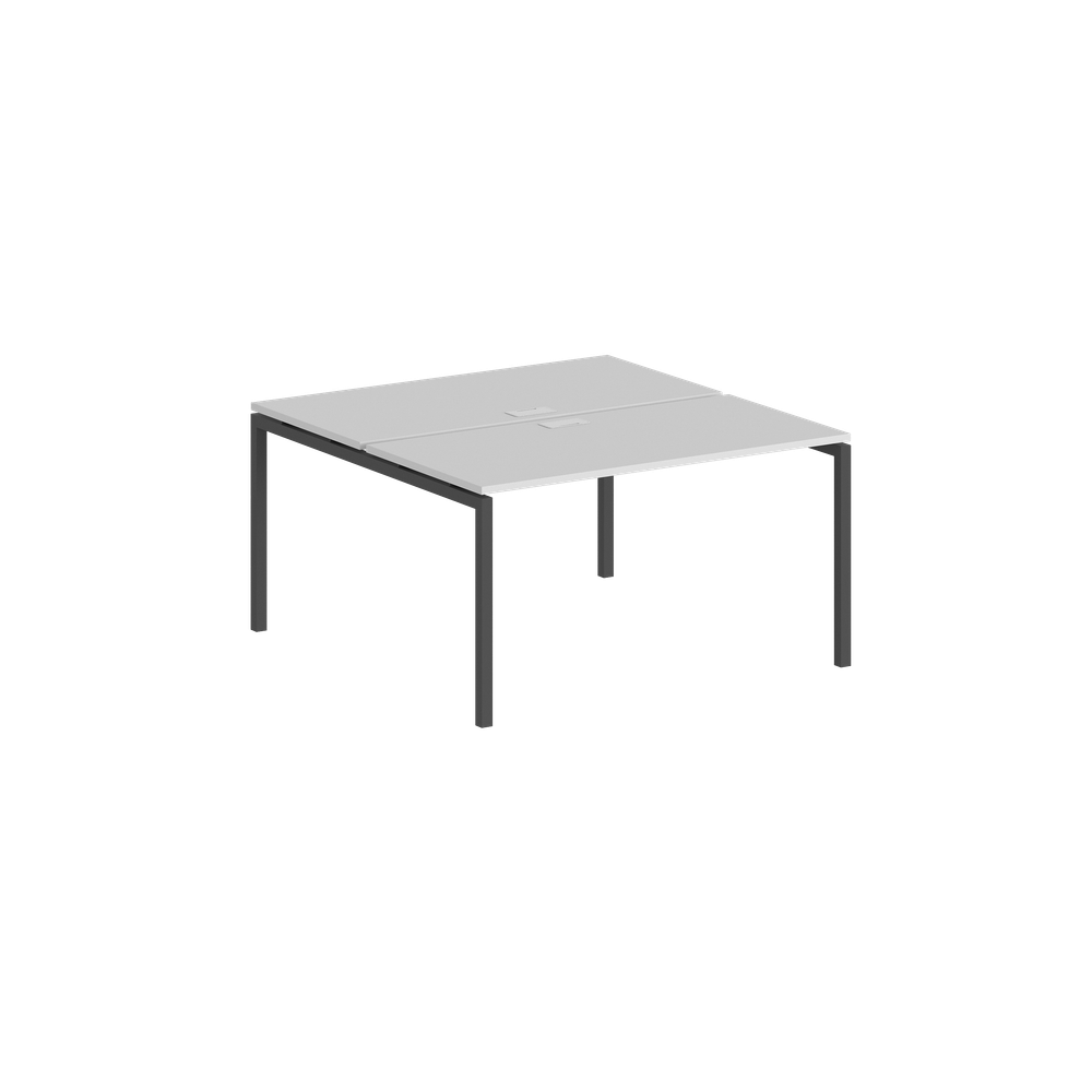 Рабочая станция на металлокаркасе (антрацит) СИГМА (SIGMA) МК40х40 (1200)