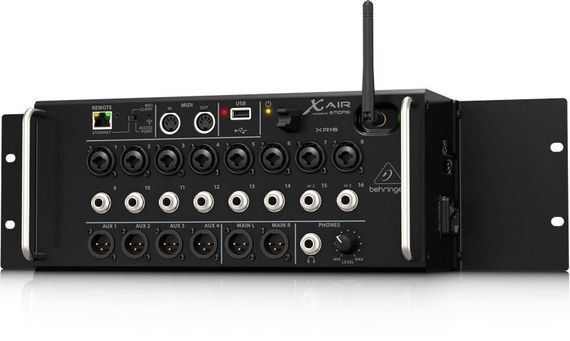 Behringer XR16 - цифровой рэковый микшерный пульт