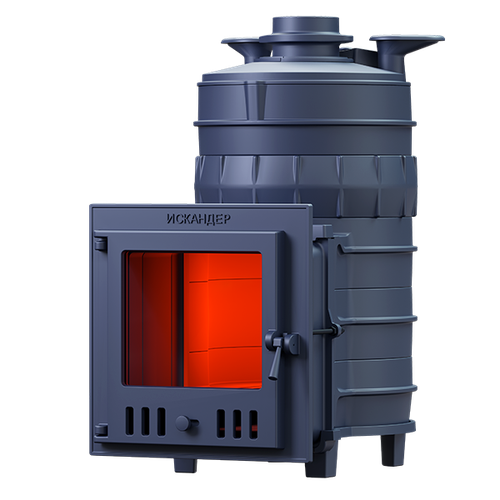 Чугунная печь для бани Искандер ЗК 25 (М) Pro