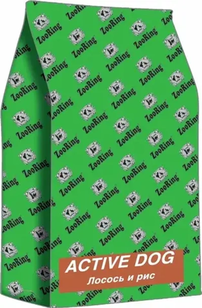 ZooRing Active Dog (Зооринг Актив Дог) Лосось и рис 20кг