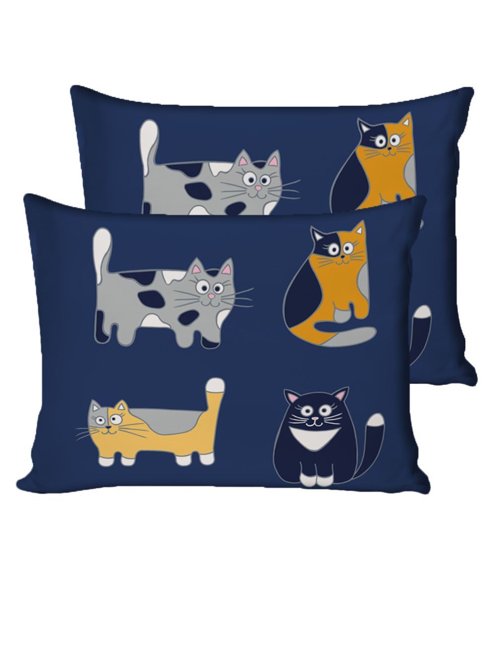 Постельное белье бязь Сказка "Котятки" 2-спальное Наволочка 50х70 см 2 шт Простынь 240x215 см Пододеяльник 175x215 см