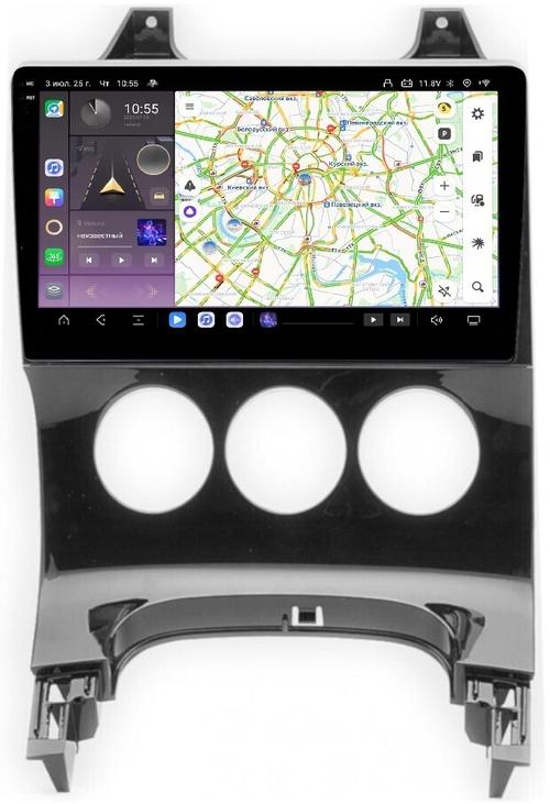 Магнитола для Peugeot 3008 2010-2016 (кондиционер) - Kuberg OL-9965-M QLed+2K, Android 13, Быстрейшая, CarPlay, 4G SIM-слот