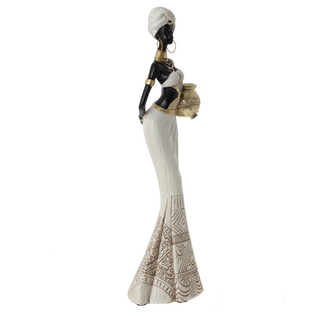 GAEM Фигурка декоративная "Африканка", L10 W8 H30,5 см