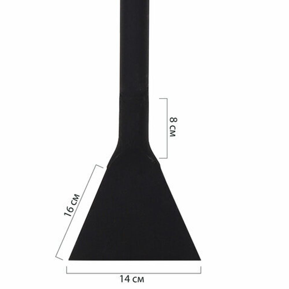 Ледоруб-топор шириной 14 см, ВЕС 3,3 кг, металлическая ручка 135 см, D=34 мм, СУПЕРУСИЛЕННЫЙ, серая порошковая окраска, ГРАНДМАСТЕР, 700346