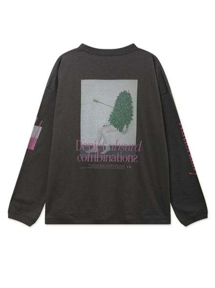 Мужской Лонгслив Hidden Identity By M.enomoto Type-b