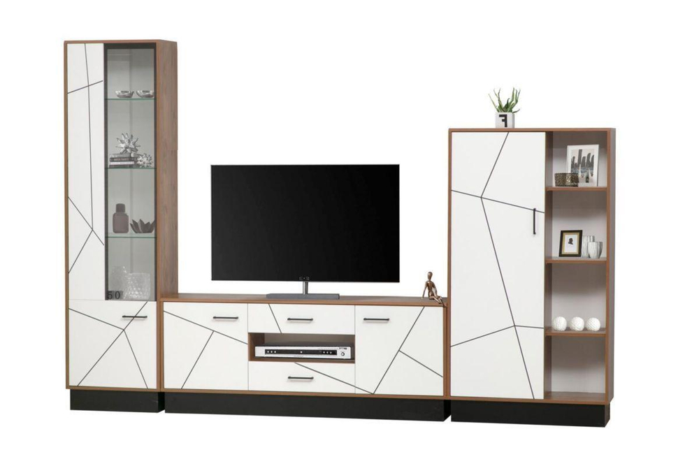 Модульная гостиная Гамма 3 Таксония/Белый