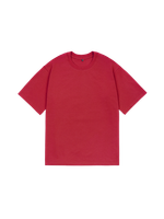 Футболка оверсайз (красный) 190 г