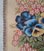 Набор декоративных гобеленовых салфеток (40*40) - 3 шт. Христос воскресе