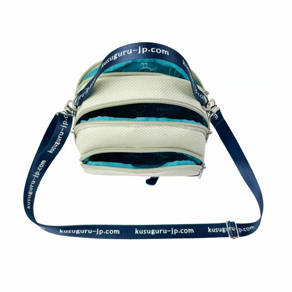 Мини-сумка пошет (pochette), с ремнем, MATILDASan, светлая, 25-8811-1, KUSUGURU