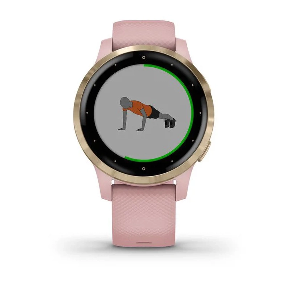 Часы для фитнеса Garmin vivoactive 4s, розовые, 010-02172-33