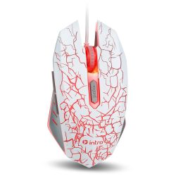 Мышь Intro MG610 игровая проводная 1200-3600dpi белая | Intro