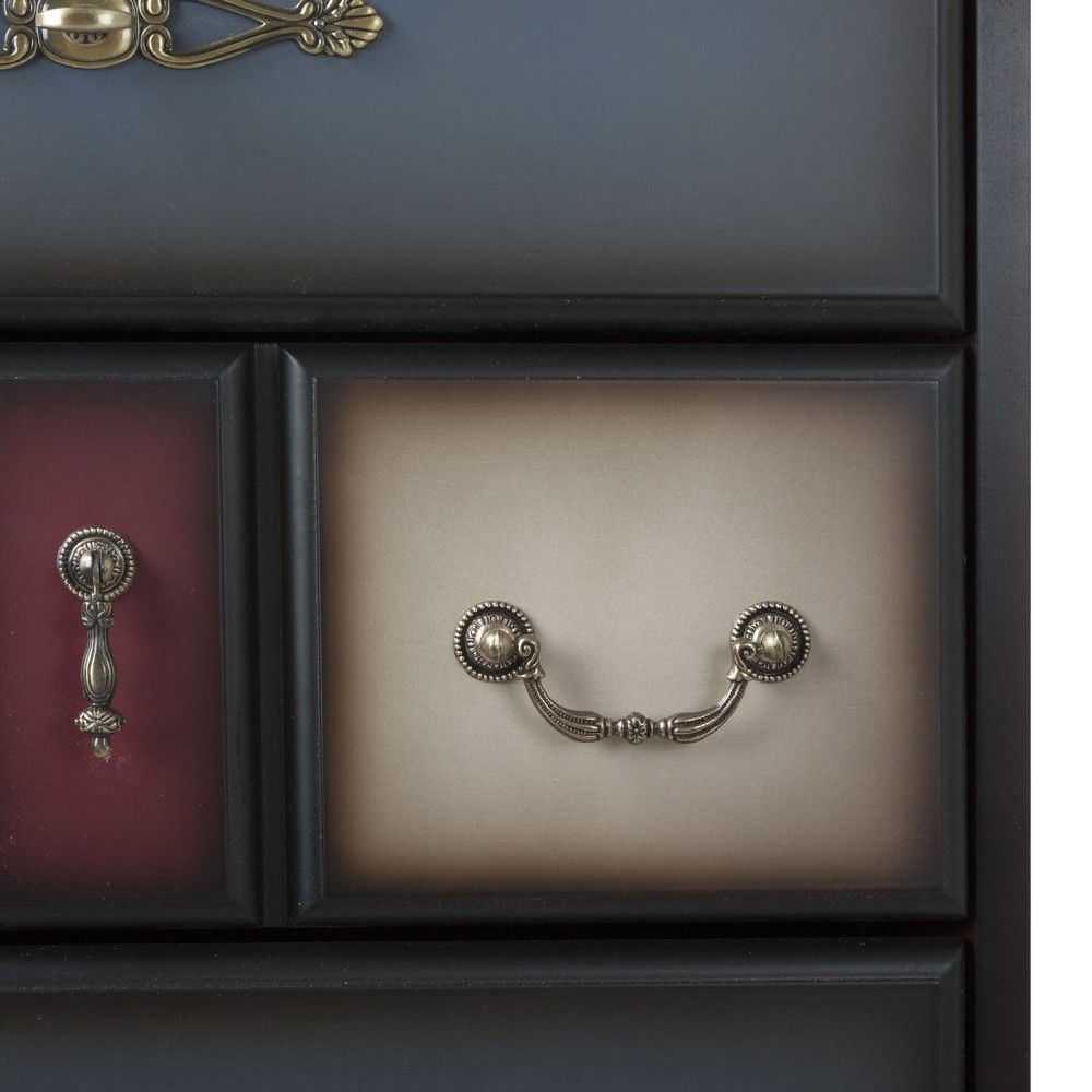 Комод Пандора - 1 с 4 ящиками Орех Mix