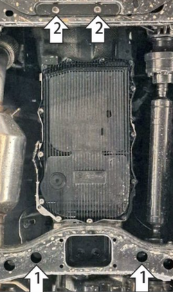 Защита КПП для Haval H5 (2023-) MOTODOR.73119