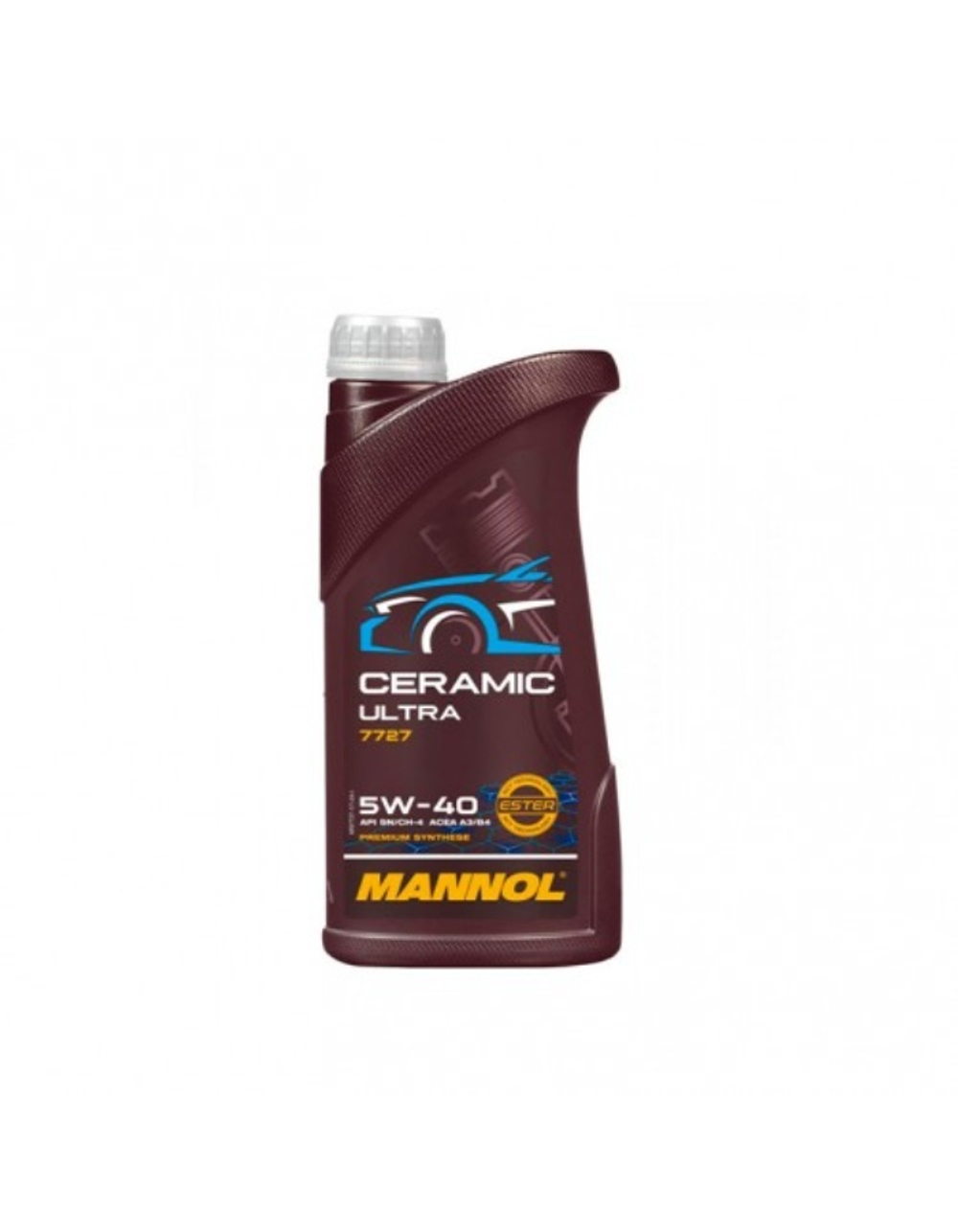 MANNOL 7720 масло синтетическое Ceramic Ultra 5W-30, API SN Plus; ACEA C3 1л
