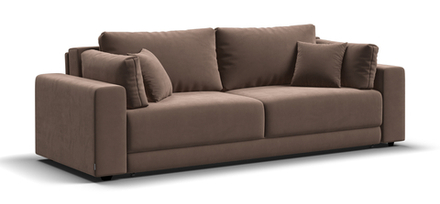 Диван Босс Прайм Велюр Монолит мокко