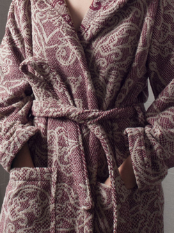 Халат махровый Leitner Mariage сиреневый