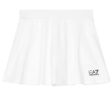 Теннисная юбка EA7 Tennis Pro Mini - brilliant white