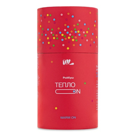 Чай ройбуш в тубусе «Тепло ON» 100гр