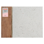 Доска сервировочная из камня и акации elements 40х30 см