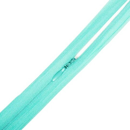 Молния н/р потайная  "Gamma"  / "BLITZ" , 20 см, №243 бл.бирюзовый